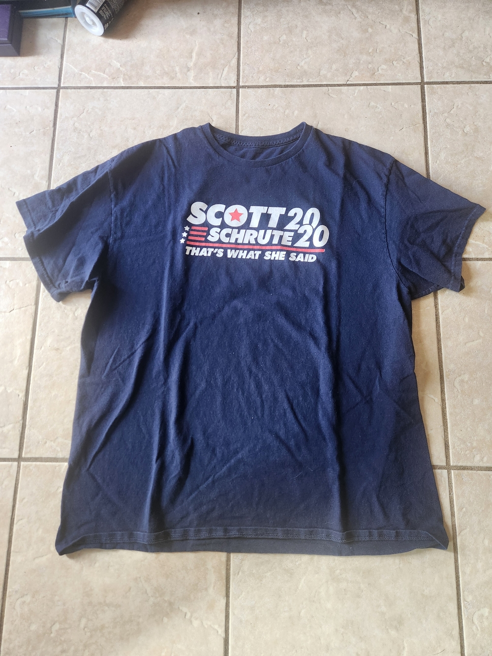 THE OFFICE Dwight Schrute Michael Scott 2020 T-Shirt XL Campaign Parody TV Show